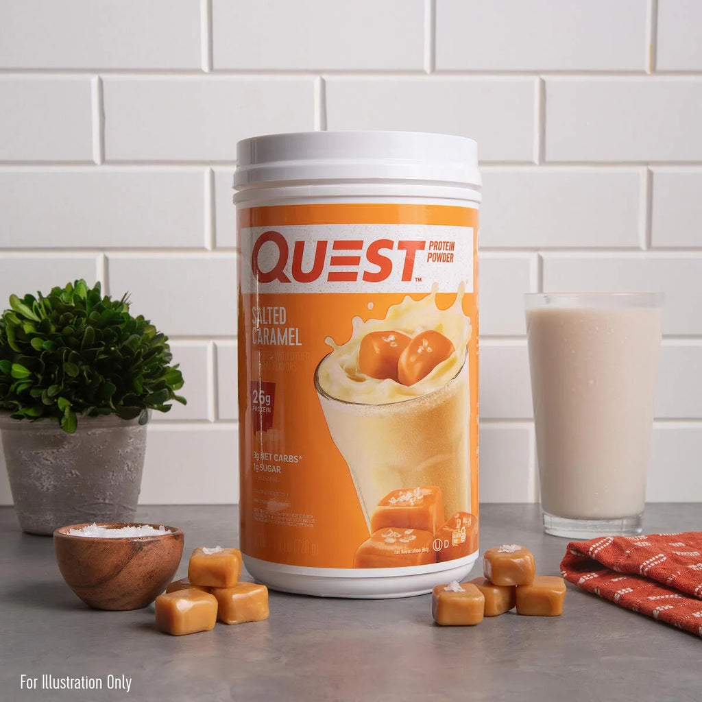 Quest Protein Powder, Salted Caramel, 26G Protein, 1.6 Lb, 25.6 Oz