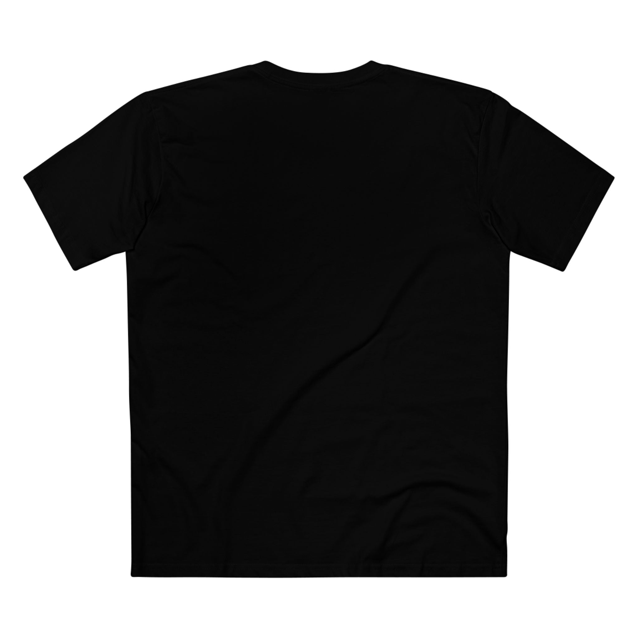 Men's Black True Life Cotton T-Shirt