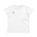 Women's White True Life Cotton T-Shirt